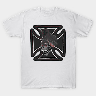 Military Skull Cross T-Shirt